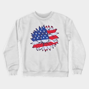 Flower Flag Crewneck Sweatshirt